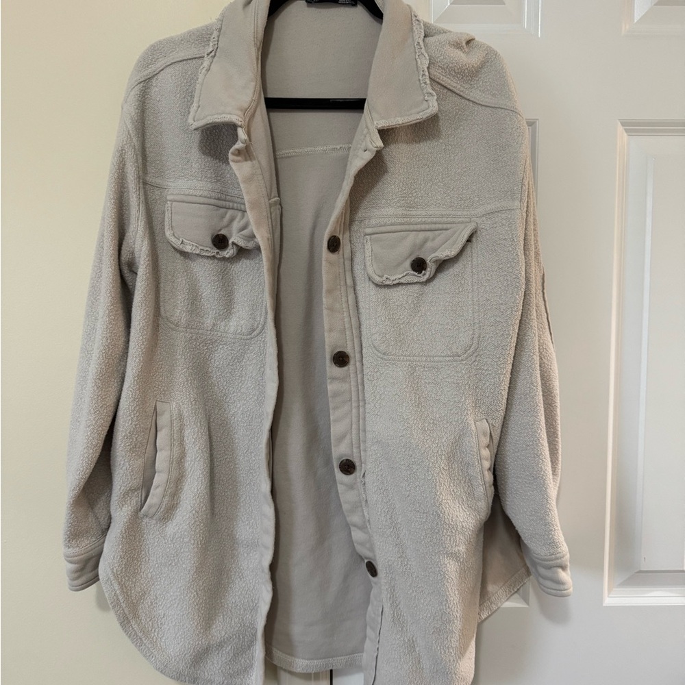 Black Tape Sherpa Jacket